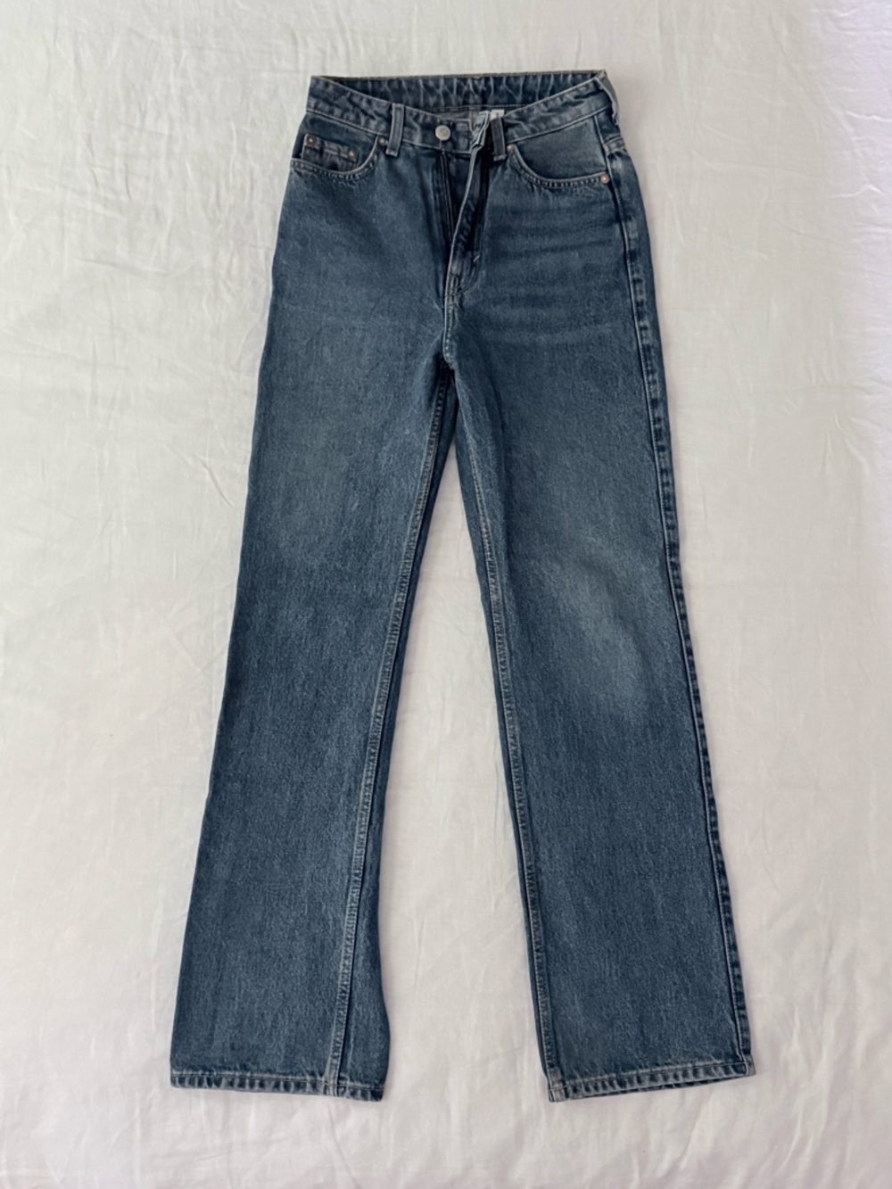 Weekday Men's Skinny Jeans - Dark Blue Wash